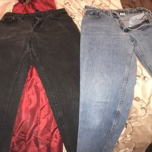 2 pairs Vintage Levi’s 551